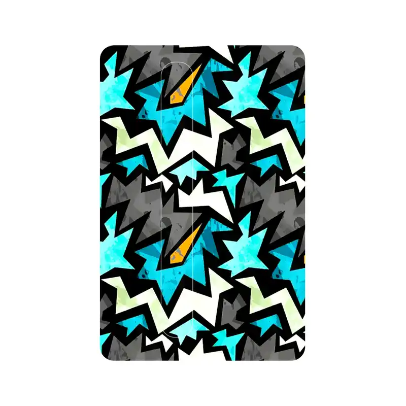 استیکر کارت پیکسل میکسل مدل شیشه شکسته فانتزی کد B47