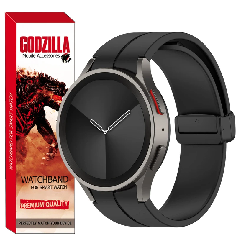 بند گودزیلا مدل W7 - MAGNETIC مناسب برای ساعت هوشمند سامسونگ Galaxy Watch 6 Classic 43mm / 47mm