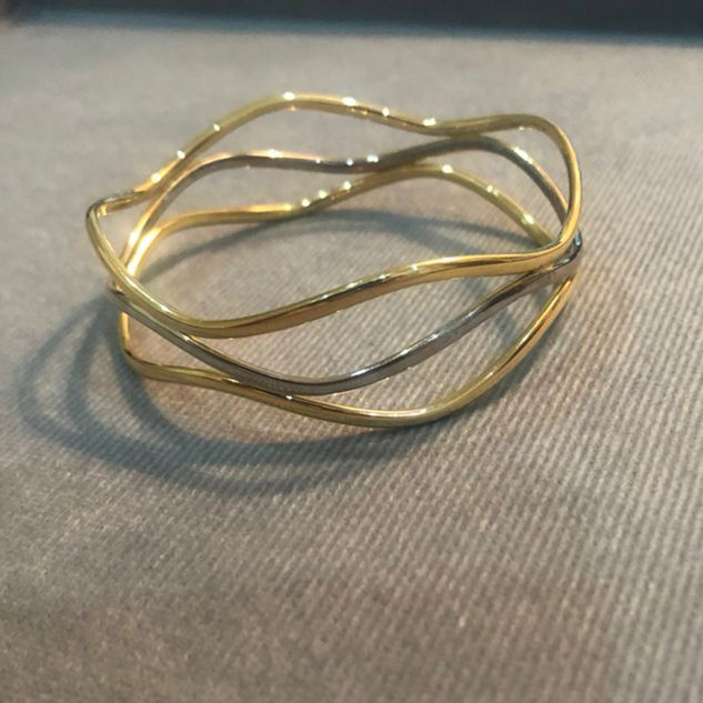 النگو طلا 18 عیار زنانه دوست خوب مدل dk142 النگو طلا 18 عیار زنانه دوست خوب مدل dk142