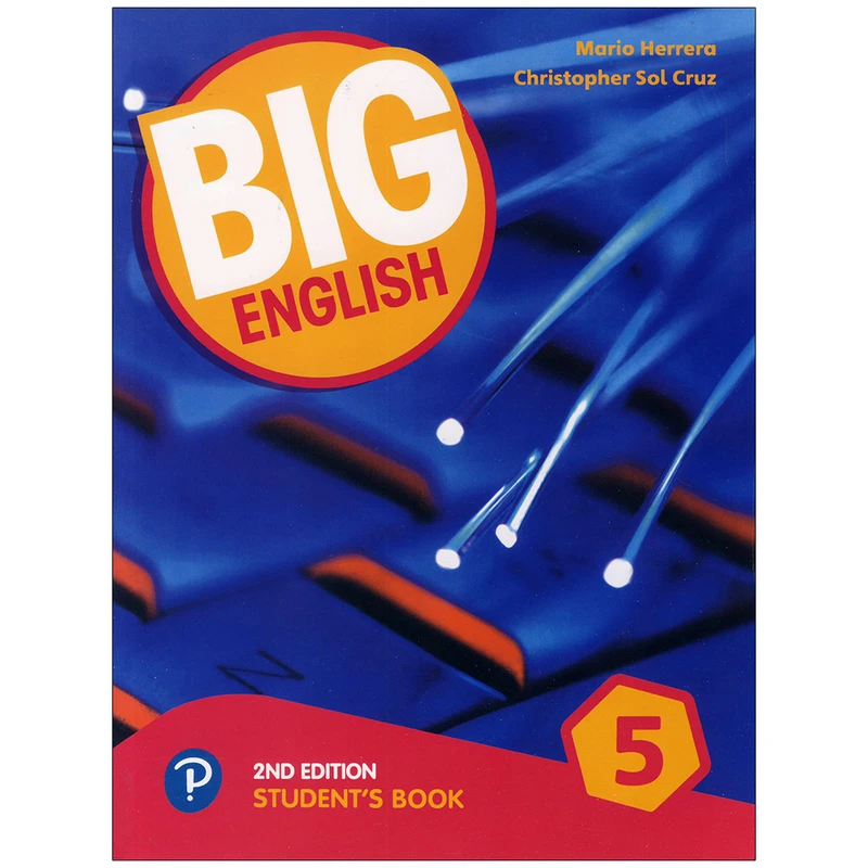 کتاب Big english 5 اثر Christopher Sol Cruz and Mario Herrera انتشارات Pearson