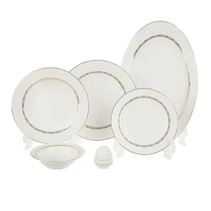 Zarin Iran Porcelain Inds Italia-F Gift 28 Pieces Porcelain Dinnerware Set Top Grade