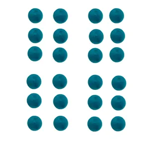 مهره دستبند مدل مخملی کد MO 184 مجموعه 24 عددی