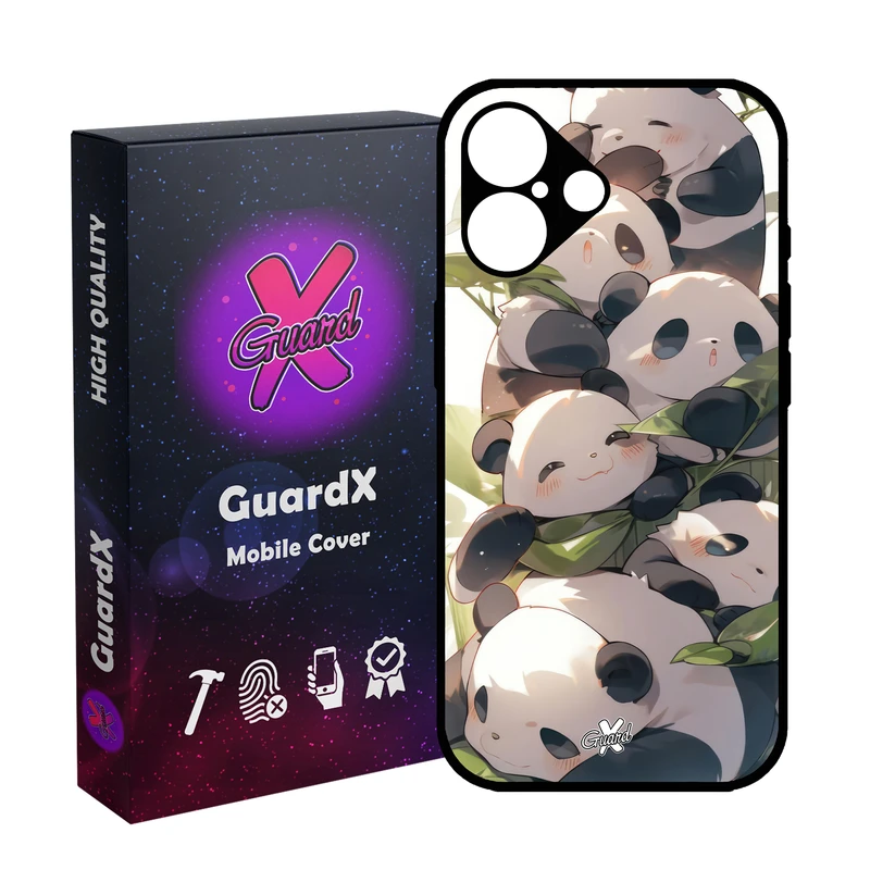 کاور گارد ایکس طرح پاندا مدل 10652 مناسب برای گوشی موبایل اپل iPhone 16