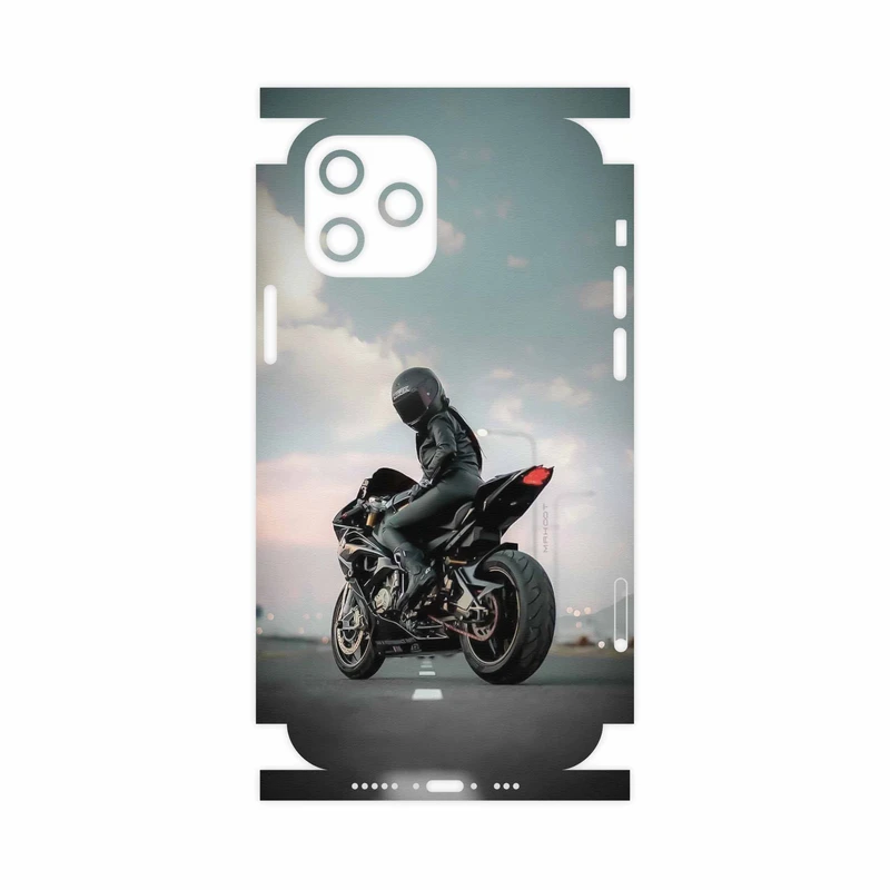 برچسب پوششی ماهوت مدل Motorcycling-FullSkin مناسب برای گوشی موبایل اپل iPhone 12 Pro