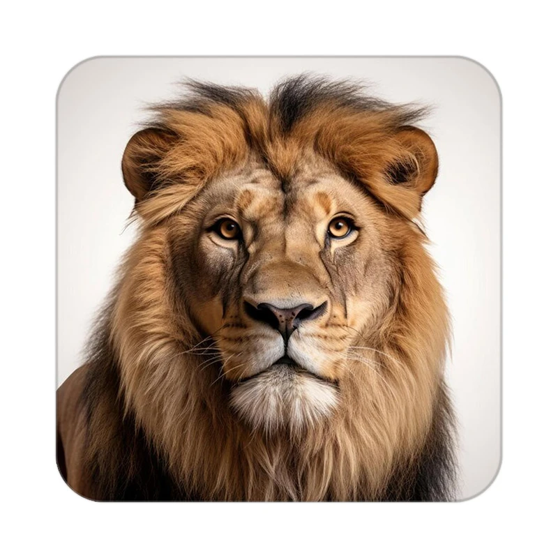 زیر لیوانی کاکتی طرح شیر مدل mp23271