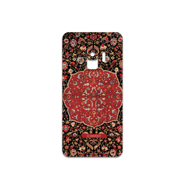 برچسب پوششی ماهوت مدل Persian-Carpet-Red مناسب برای گوشی موبایل سامسونگ Galaxy S9