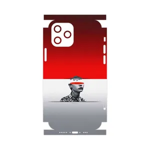 MAHOOT Collage of surreal Portrait of Women 1-FullSkin Cover Sticker for Apple iPhone 12 Pro