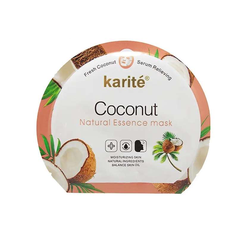 ماسک صورت کاریته مدل coconut حجم 25 میلی لیتر