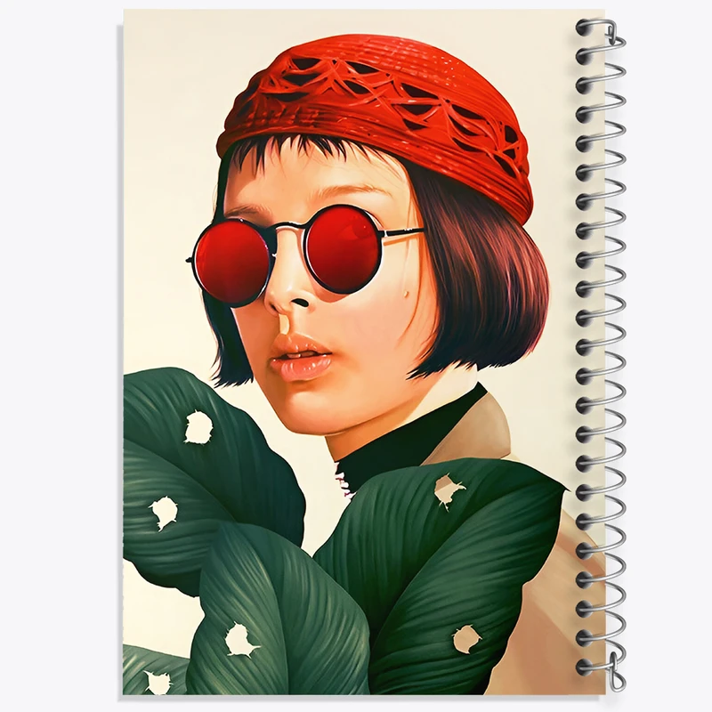 دفتر لیست خرید 50 برگ خندالو طرح ماتیلدا کد F7621