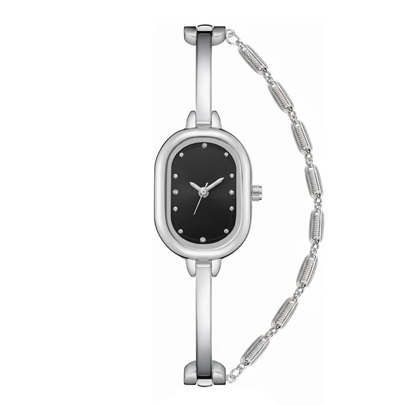 ساعت مچی عقربه‌ای کوارتز زنانه مدل دستبندی کد 164D