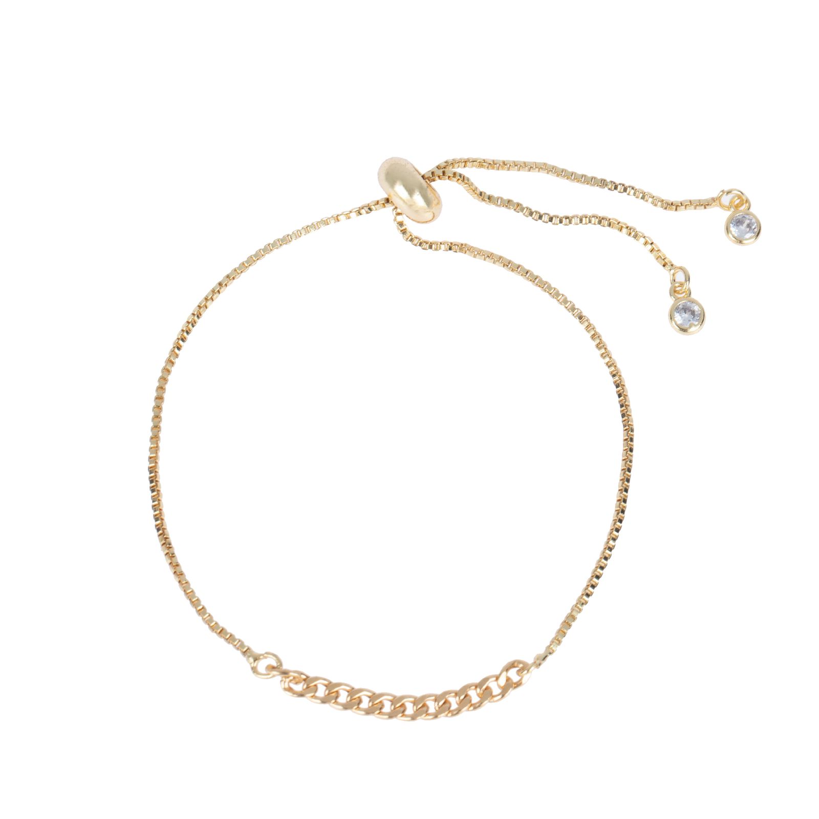 دستبند طلا 18 عیار زنانه مدل rk25 - - 2