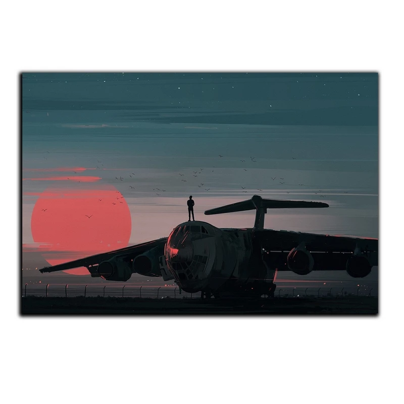 تابلو شاسی بکلیت طرح پرواز و هواپیما مدل SH-S5166