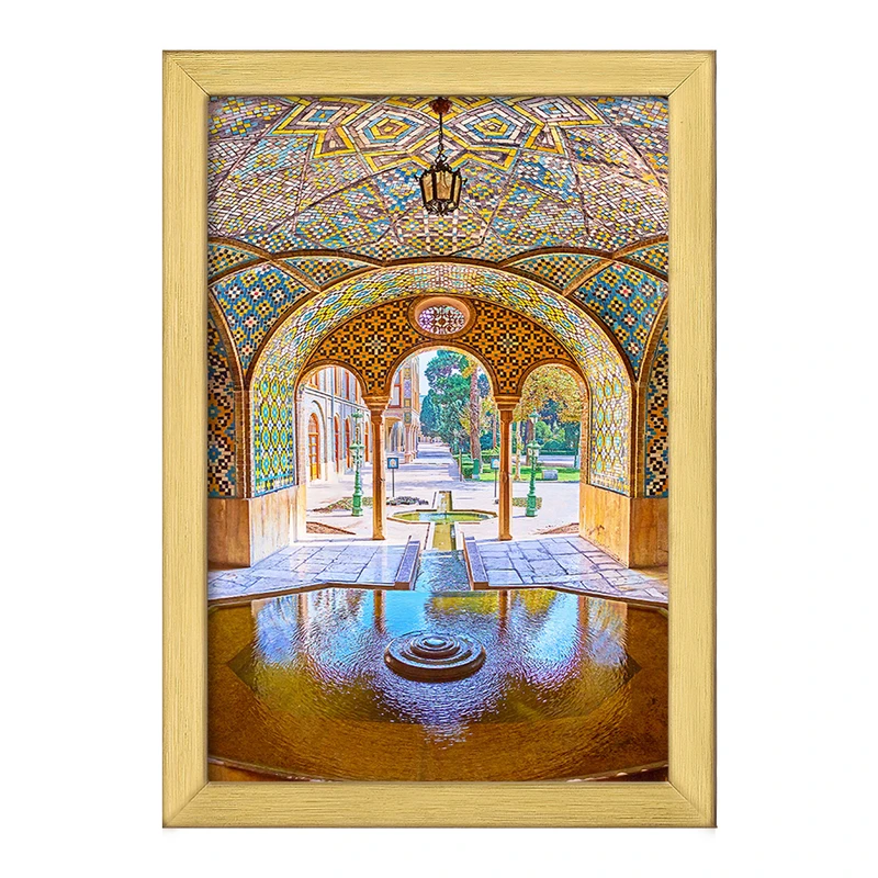 تابلو خندالو طرح کاخ گلستان تهران کد 37355