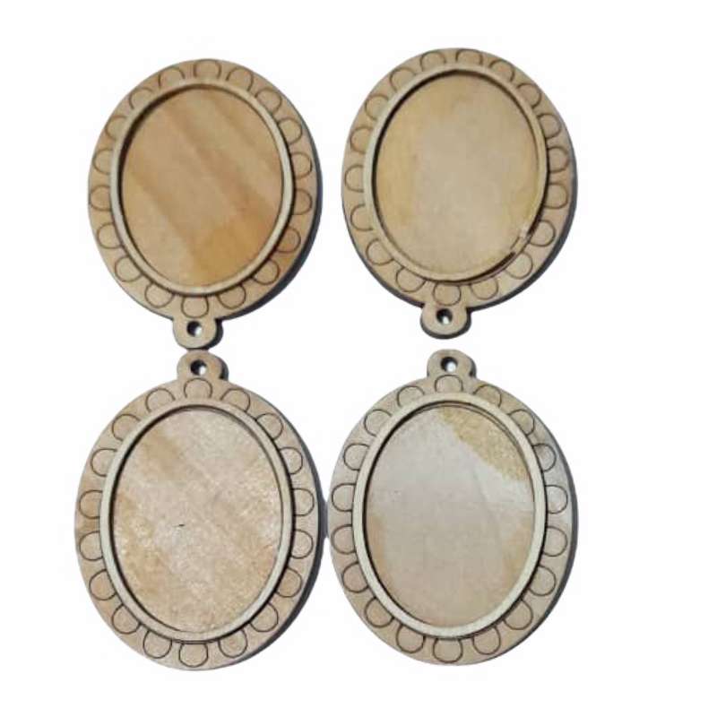 قالب رزین مدل چوبی کد 3 مجموعه 4 عددی