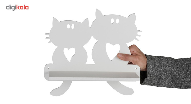 شلف دیواری مدل گربه فمیلی