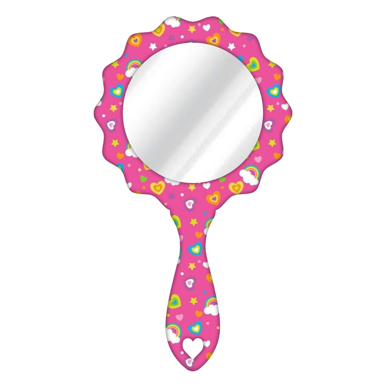 آینه آرایشی مدل قلب کد AY1052