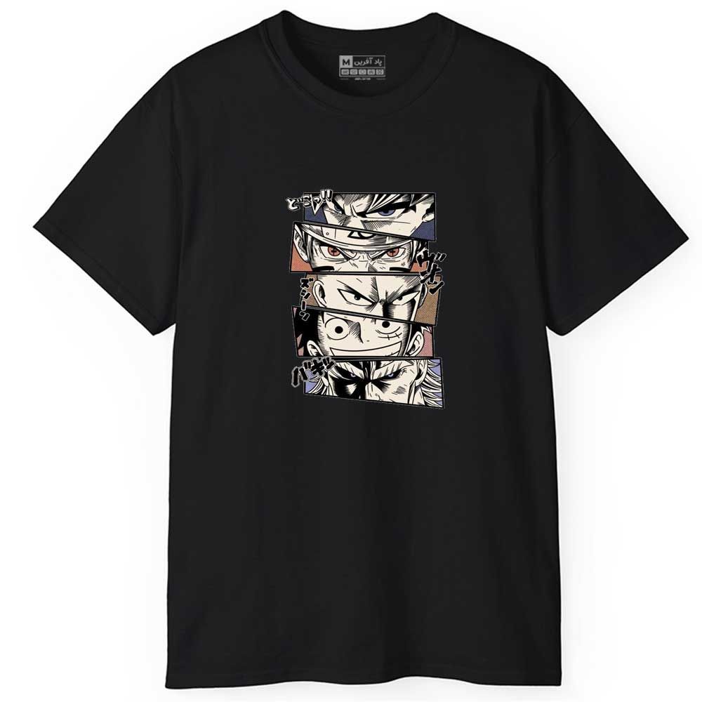 تی شرت آستین کوتاه مردانه پاد آفرین مدل اسپرت طرح انیمه کد 0927 - - 6