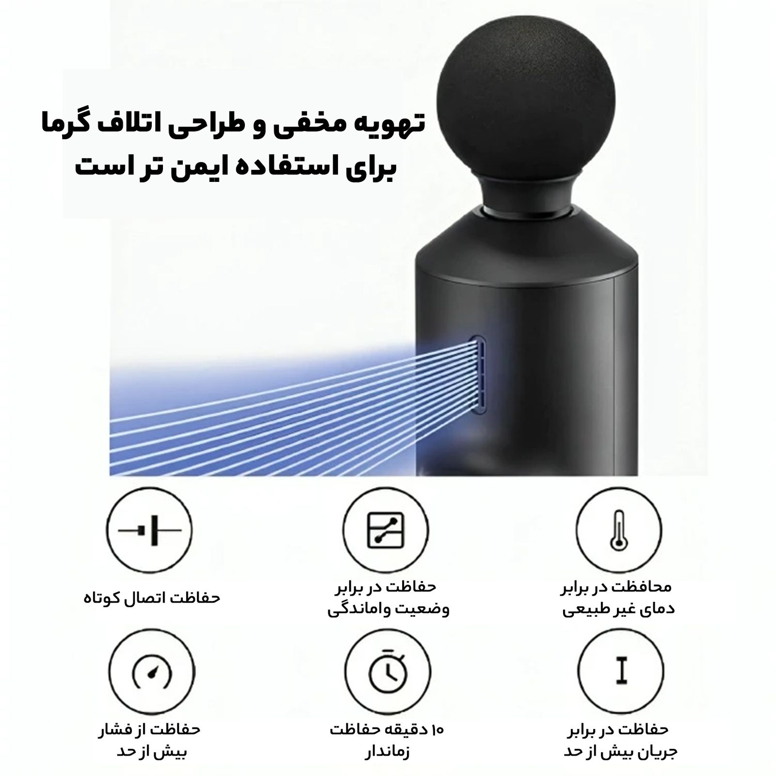 ماساژور برقی شیائومی مدل Gun-Q02 - - 11