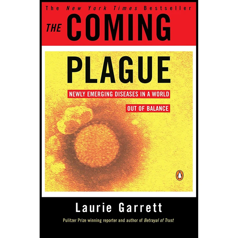 کتاب The Coming Plague اثر Laurie Garrett انتشارات پنگوئین