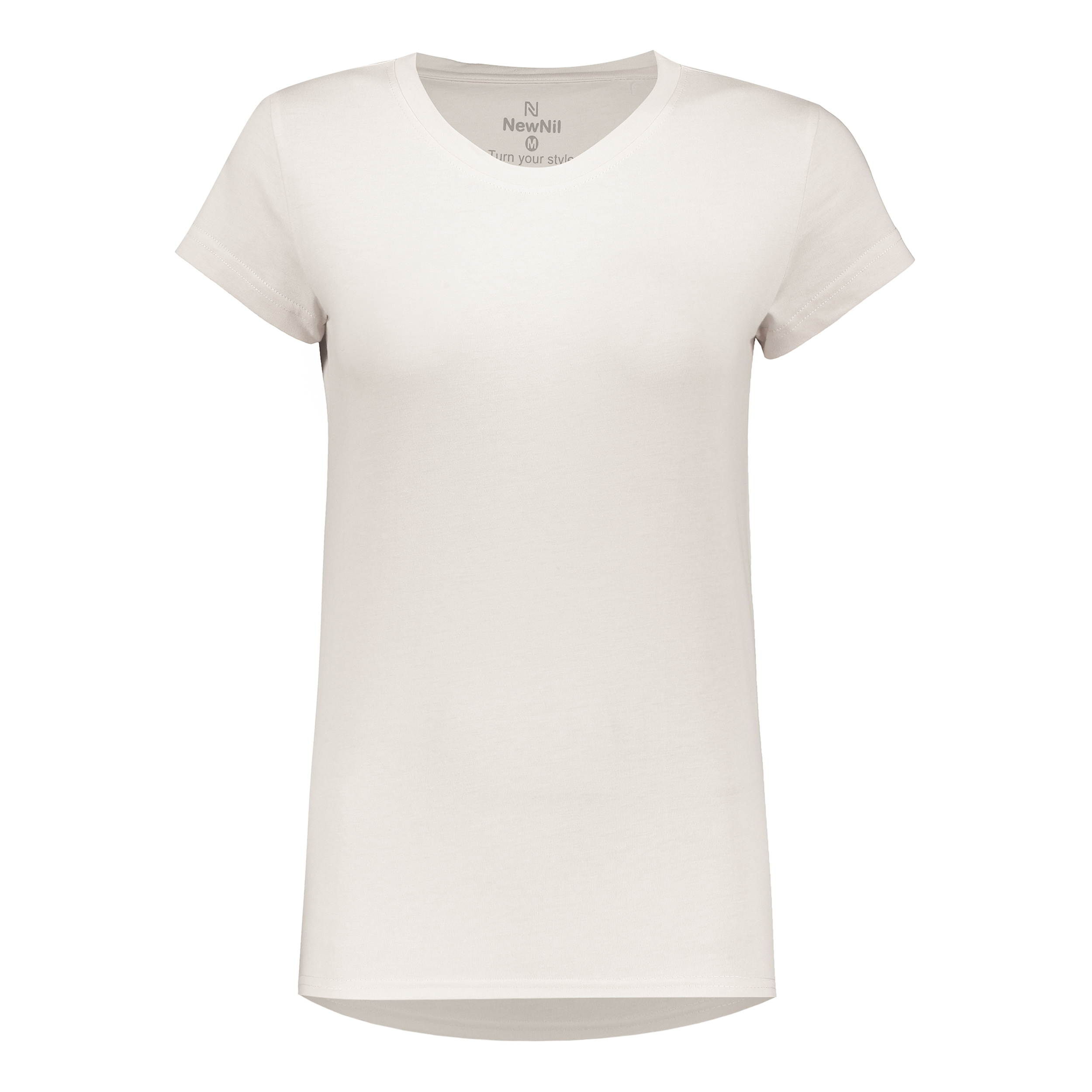 تی شرت لانگ زنانه نیو نیل مدل t12-White -  - 1