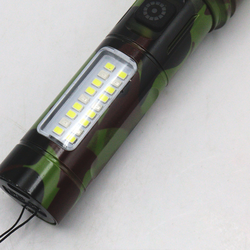 چراغ قوه دستی مدل YP-CHERIKI-XPE-COB-14CM