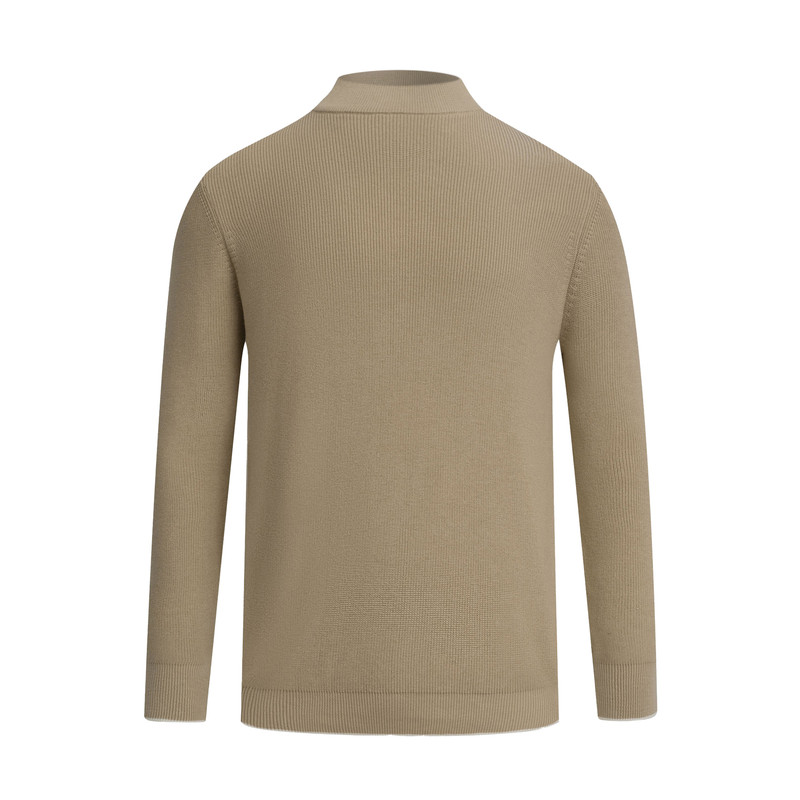 پلیور یقه ایستاده مردانه کروم مدل 2521002