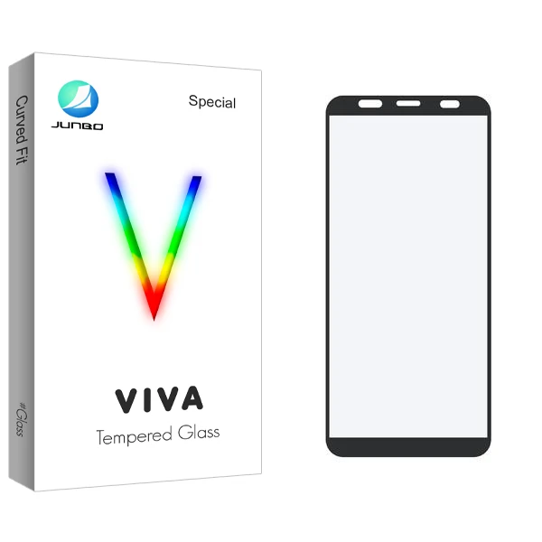 محافظ صفحه نمایش سرامیکی مات جانبو مدل Viva مناسب برای گوشی موبایل سامسونگ Galaxy J4 Plus / J8 Plus / A6 Plus / A8 Plus