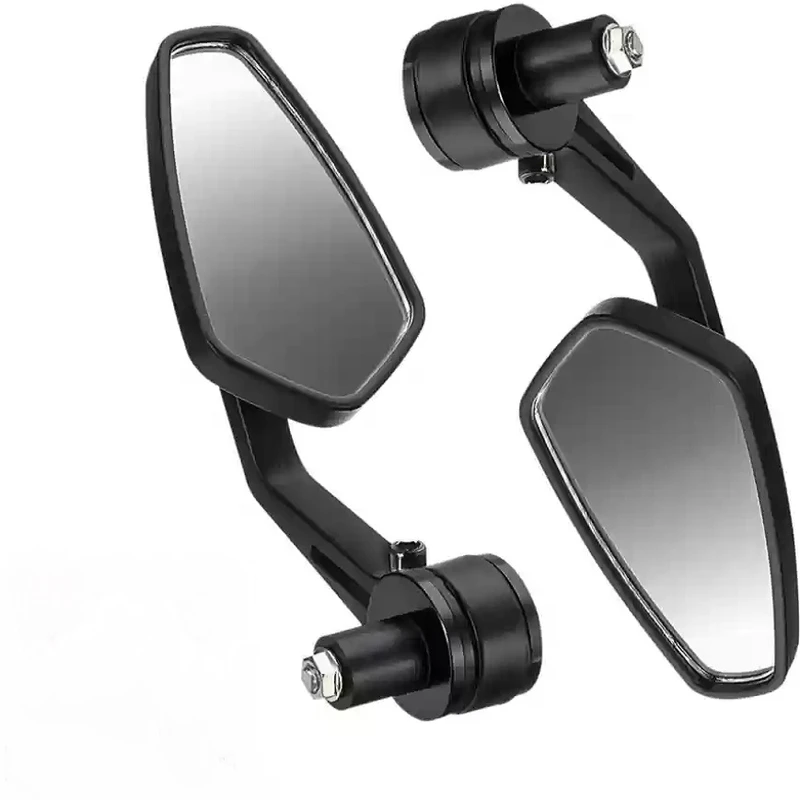 آینه سر فرمان موتور سیکلت مدل وزنه دار BLK مجموعه 2 عددی