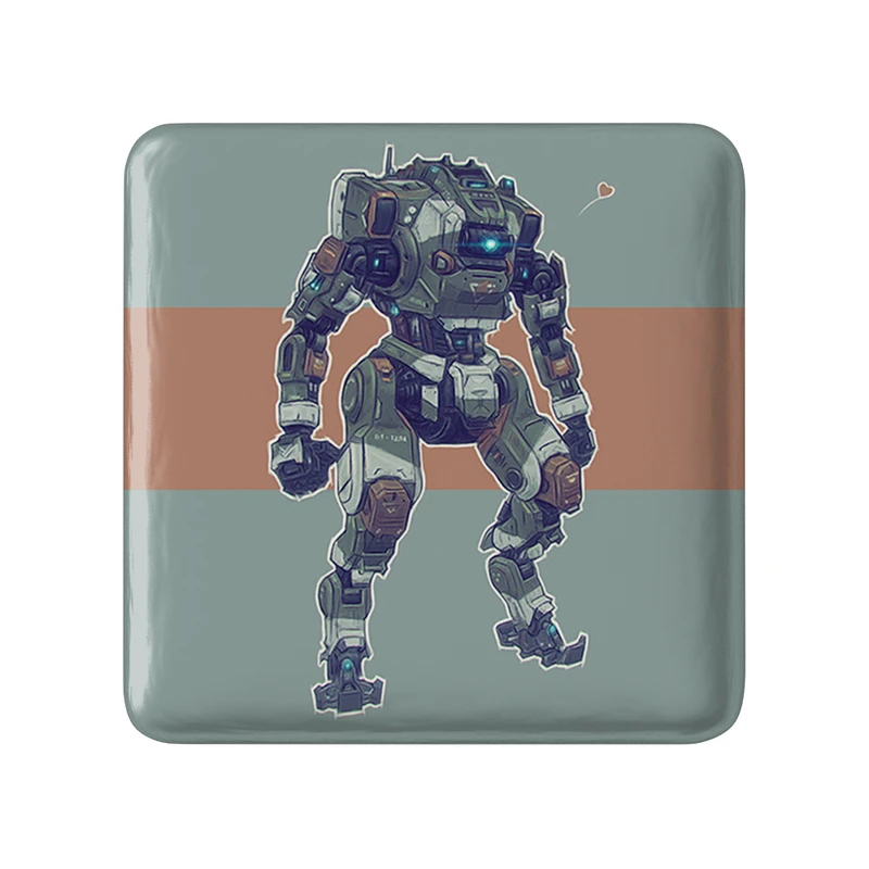 پیکسل خندالو طرح بازی تایتان فال Titanfall مدل مربعی کد 32610