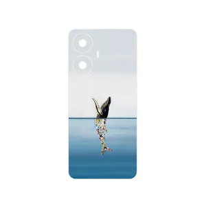 MAHOOT Collage of Sea Trash Cover Sticker for Realme C55