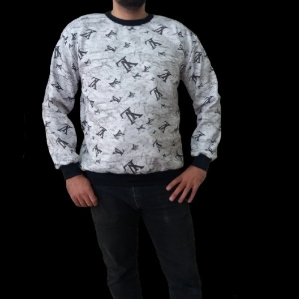 سویشرت مدل دورس سه نخ پنبه ای کد h