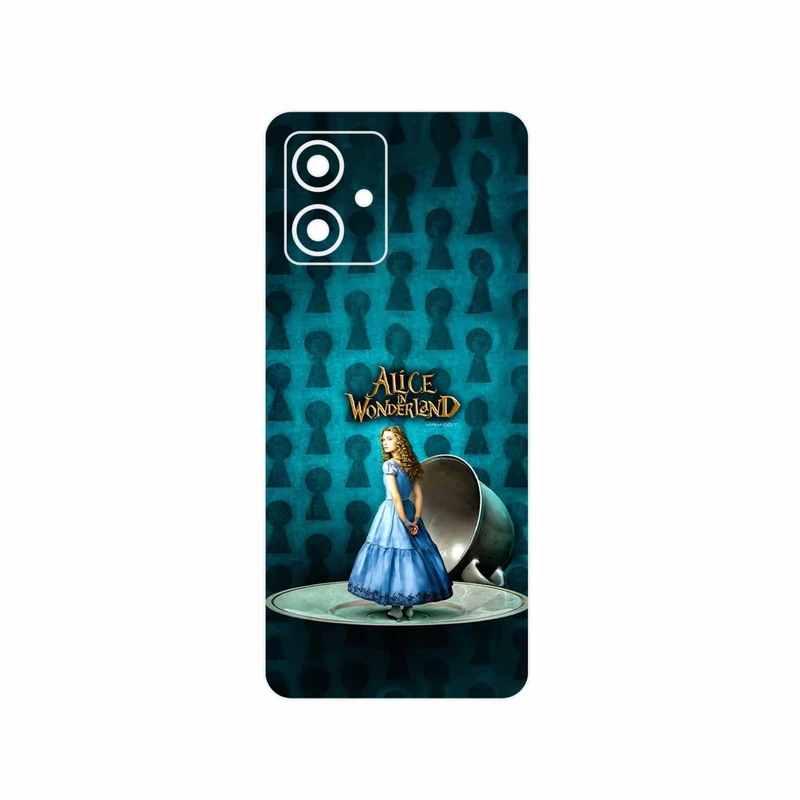 برچسب پوششی ماهوت مدل Alice in Wonderland مناسب برای گوشی موبایل موتورولا Moto G54