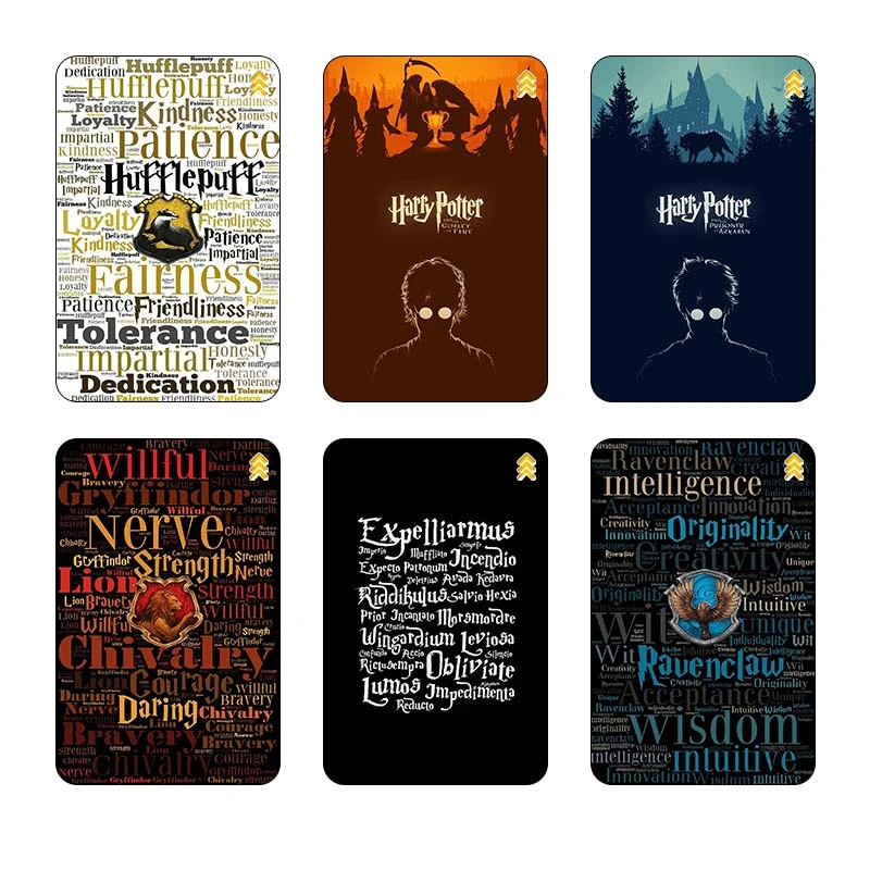 استيکر کارت کارنيکا طرح هری پاتر کد 61968 مجموعه 6 عددی