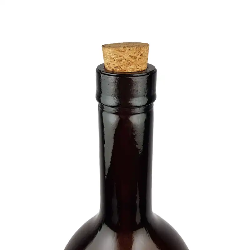 بطری شیشه ای  مدل پنبه حجم 3 لیتر