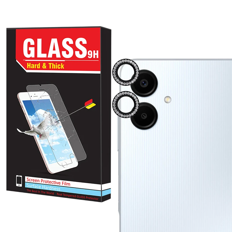 محافظ لنز دوربین هارد اند تیک مدل Ring Diamond HT مناسب برای گوشی موبایل سامسونگ Galaxy A06
