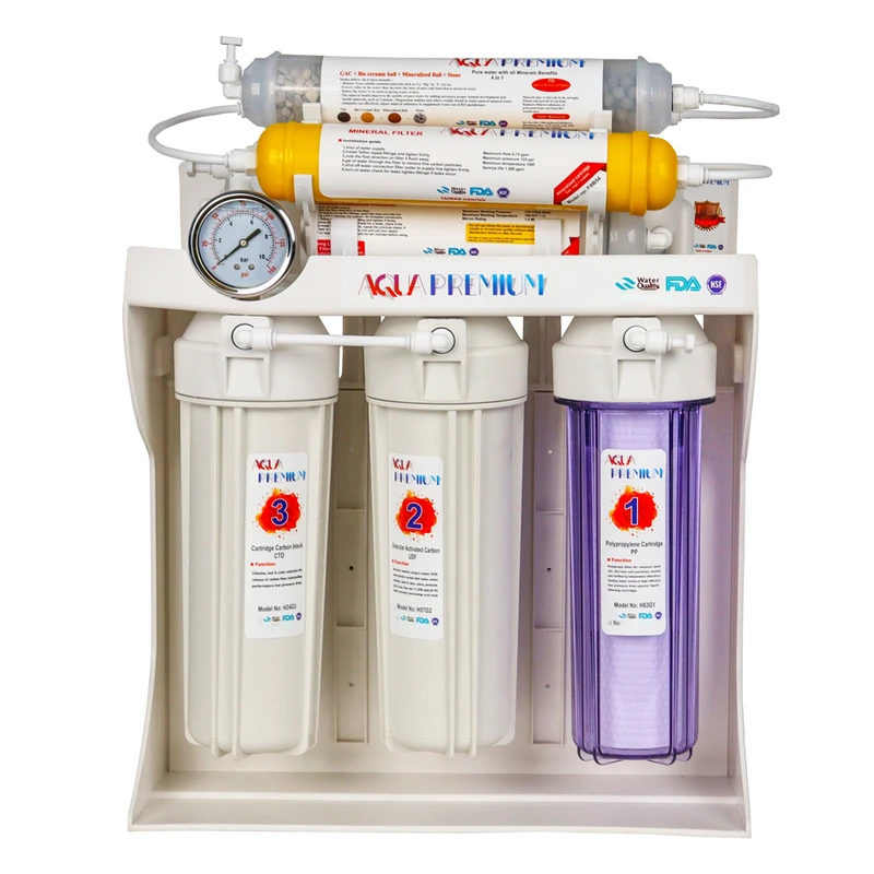 دستگاه تصفیه کننده آب آکواپرمیوم مدل  A9POAB12-FG-TM 