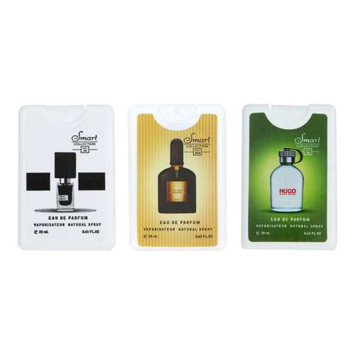 عطر جیبی اسمارت کالکشن مدل تام فورد بلک افغان هوگو حجم 20 میلی لیتر بسته 3 عددی