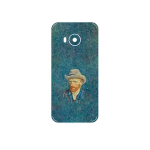 MAHOOT Self portrait with a gray felt hat Cover Sticker for HTC One ME