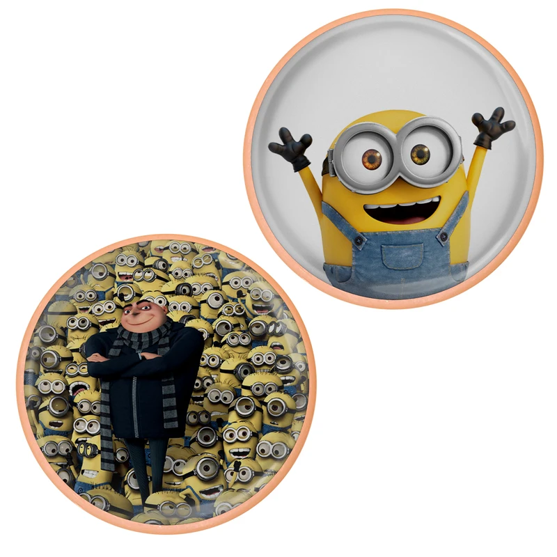 تراش مدل مخزن دار طرح کارتون مینیون ها کد S11370-368 بسته دو عددی