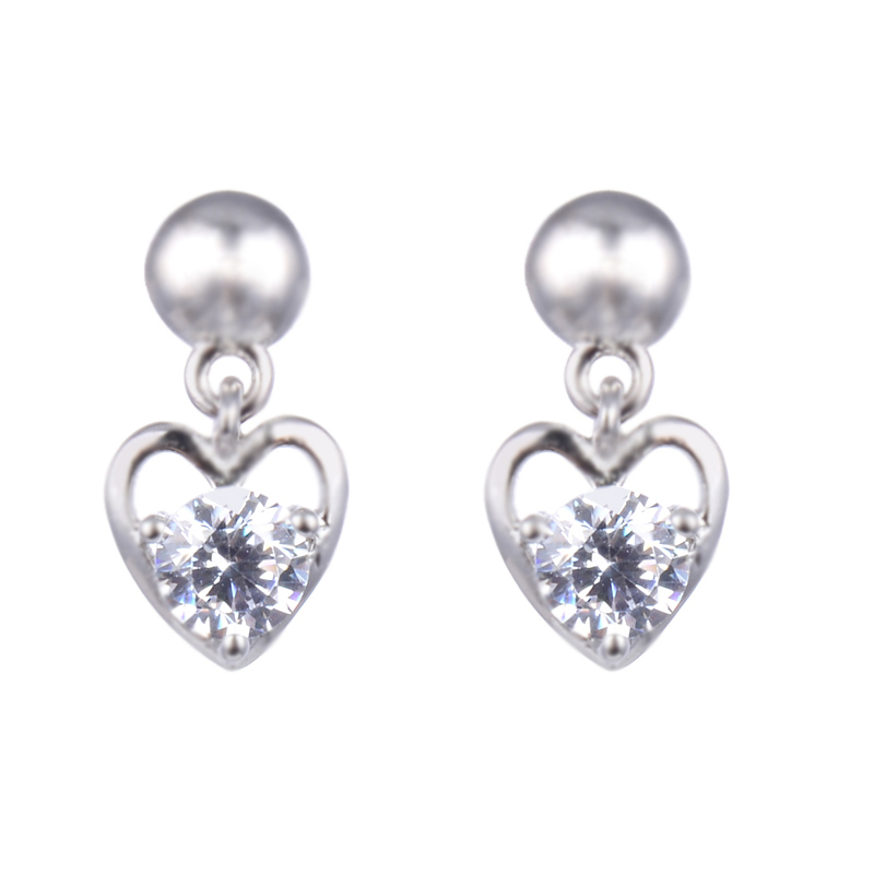 گوشواره نقره زنانه شهر جواهر مدل SJ-YE046