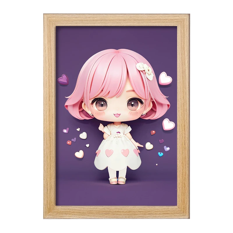 تابلو خندالو مدل دخترانه کد 36855