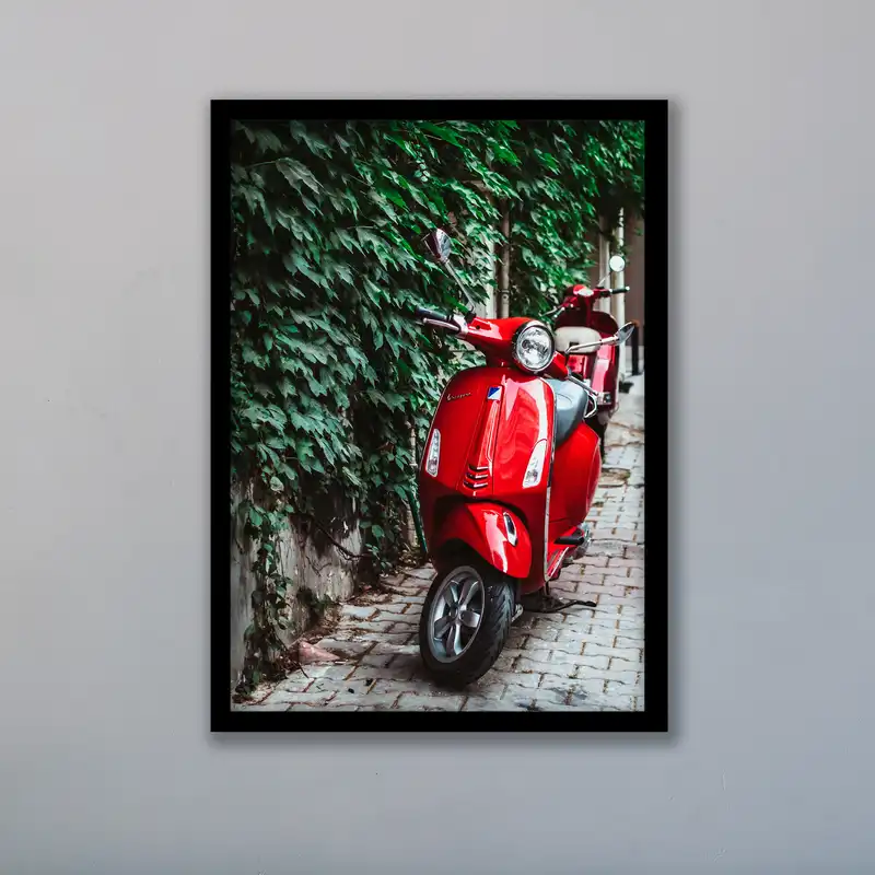 تابلو مدل موتور وسپا کد LA-G10230