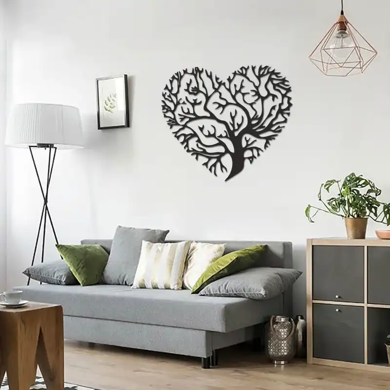 استیکر چوبی مدل heart of life