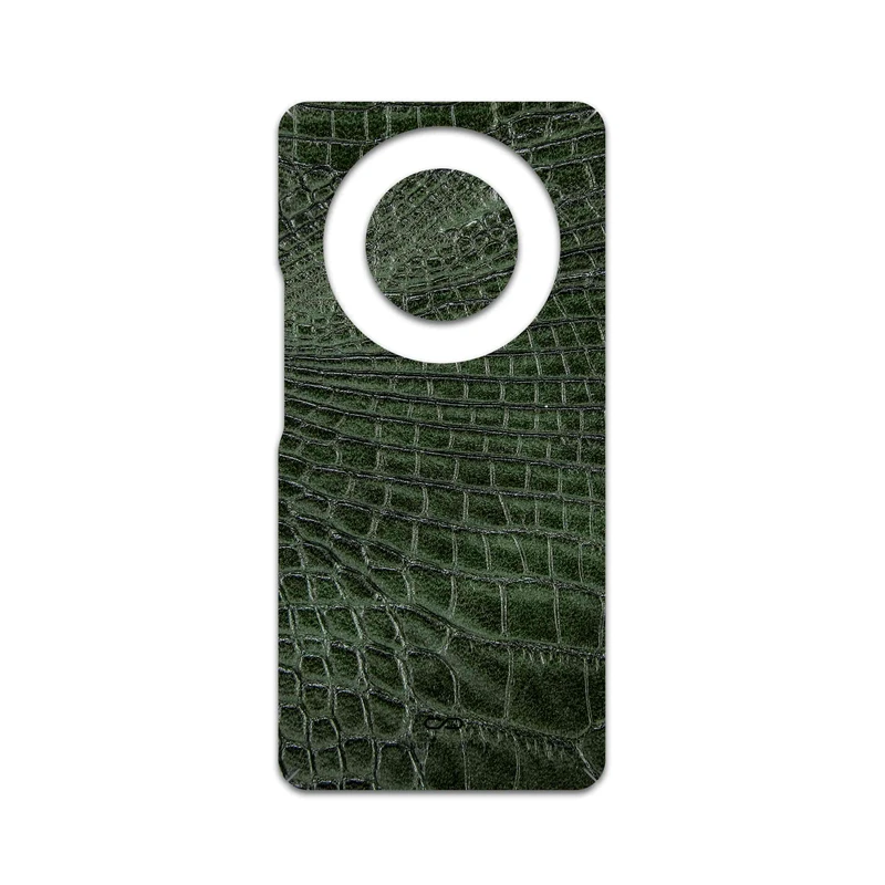 برچسب پوششی ماهوت مدل Green-Crocodile-Leather مناسب برای گوشی موبایل آنر Magic 5 Lite