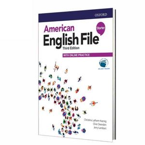  کتاب American English File Starter Third edition اثر جمعی نویسندگان انتشارات دنیای زبان 