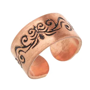 انگشتر زنانه گالری عزیزی طرح ترنج مدل 15274