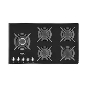 اجاق گاز صفحه‌ای پنج شعله میکس پلاس مدل IG 8502