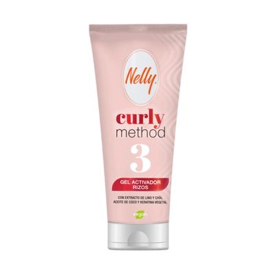 ژل مو  مرطوب حالت دهنده مو با قدرت نگهداری 3 نلی مدل Curly مناسب موهای مجعد و فر حجم 200 میلی لیتر