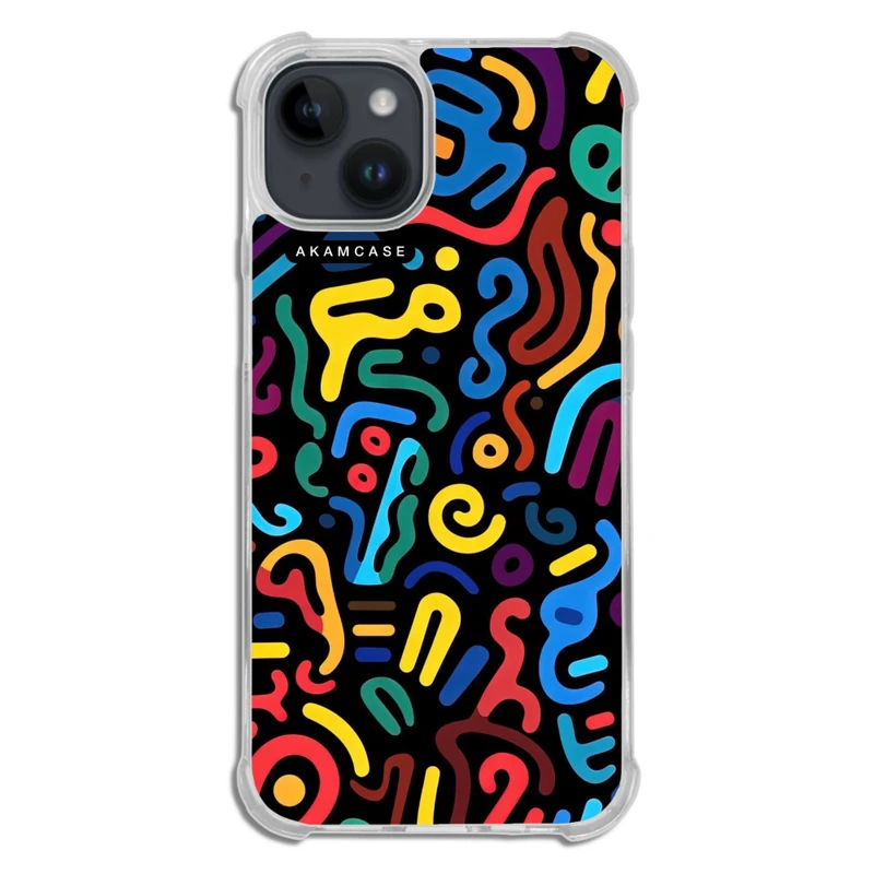 کاور آکام مدل AMC-WTA14-DOODLE20 مناسب برای گوشی موبایل اپل iPhone 14