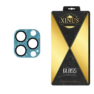 محافظ لنز دوربین ژینوس مدل 3D-SWAROVSKI مناسب برای گوشی موبایل اپل iPhone 12 Pro Max